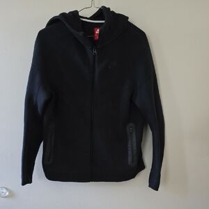 Nike Black Hoodie with Red Label